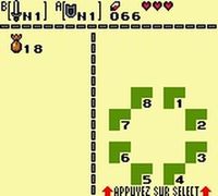 une photo d'Ã©cran de The Legend of Zelda - Link s Awakening DX sur Nintendo Game Boy Color